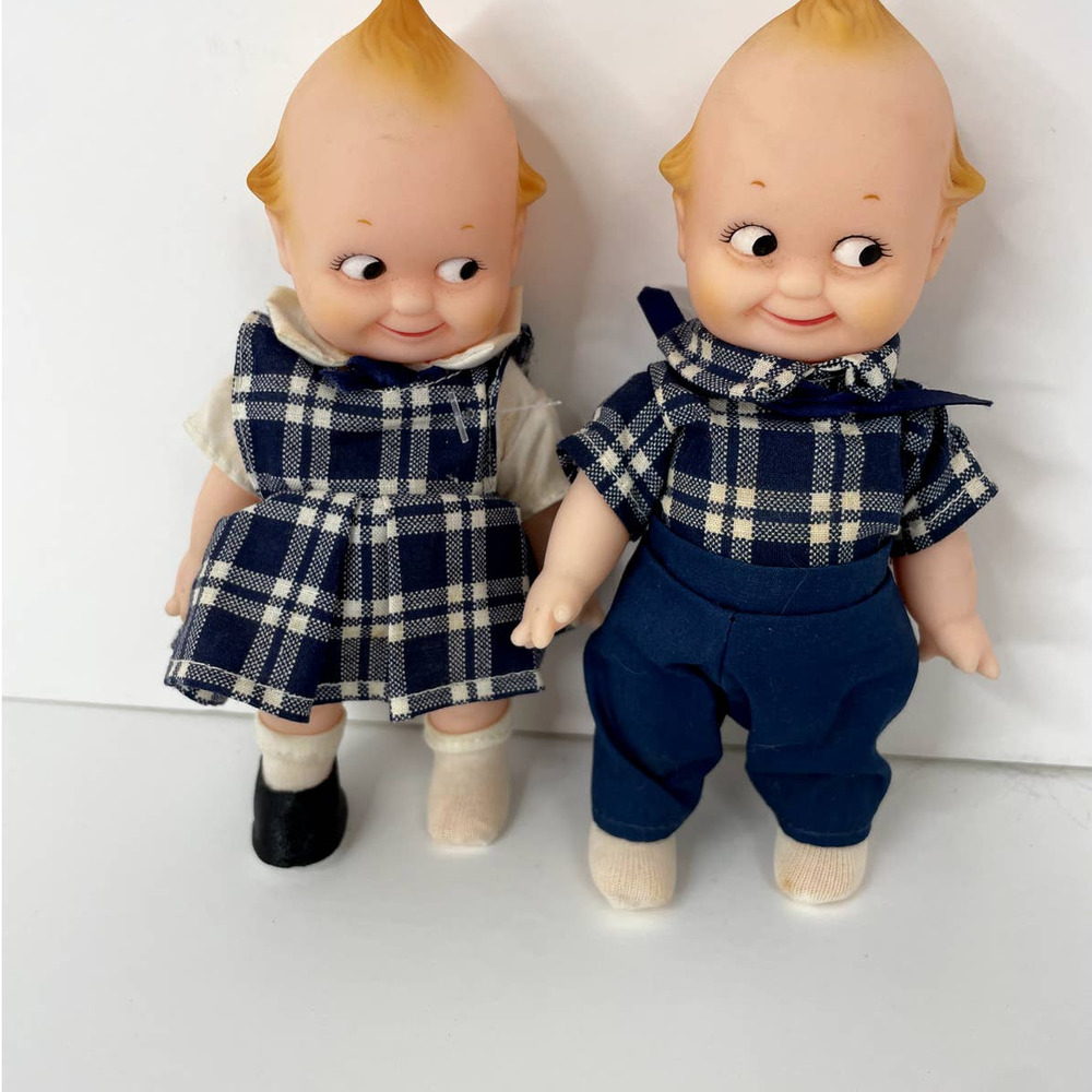 VINTAGE ROSEART 80TH ANNIVERSARY KEWPIE COUPLE